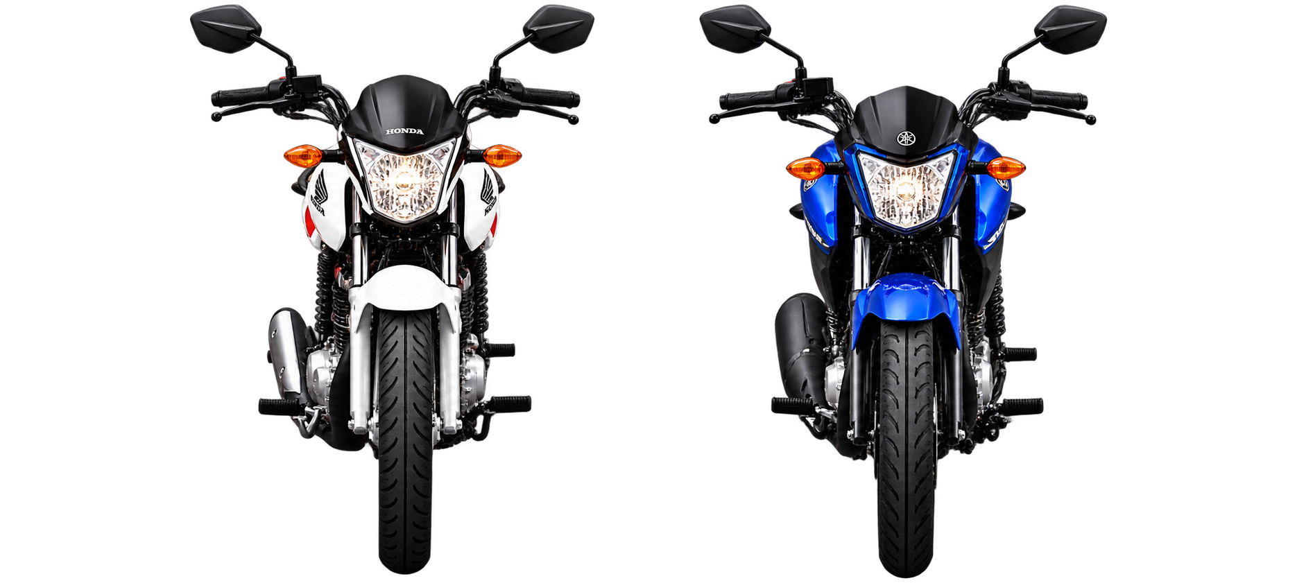 Motos street revisadas na oficina